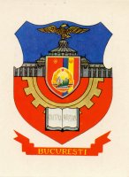QSL 1986: Wappen Bukarest